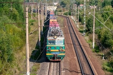 ВЛ80С-2527 и валютный поезд на Мантурово - Костриха СЕВ. ЖД