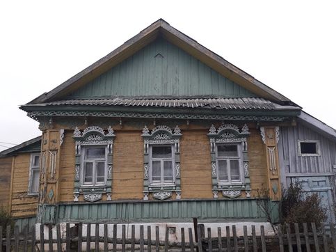 Сельский дом в селе Нетребово. Фасад