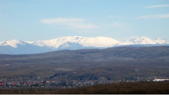 Вид на горы с участков