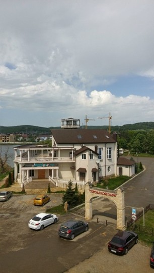 Вид с 4 этажа ЖК Панорама