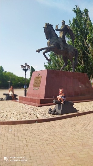 Памятник основателю города Ейска князю М. С. Воронцову
