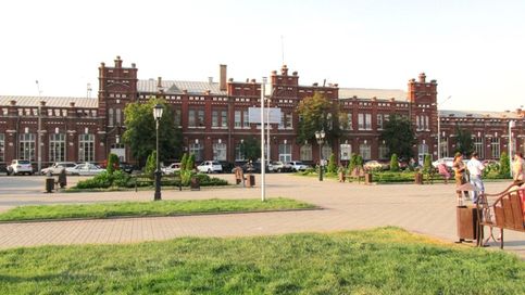 Вокзал в г. Кропоткин