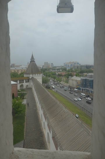 Астрахань, вид на город из Красной башни