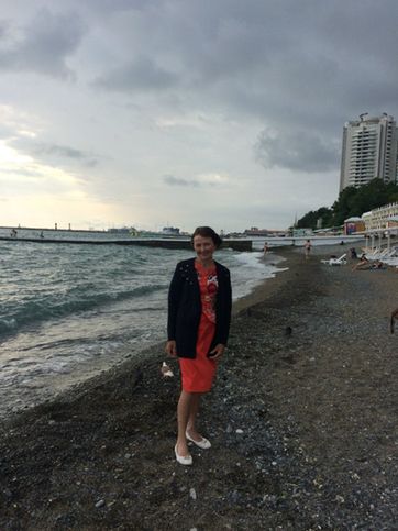 Сочи, Приморская набережная, Черное море, лето 2015