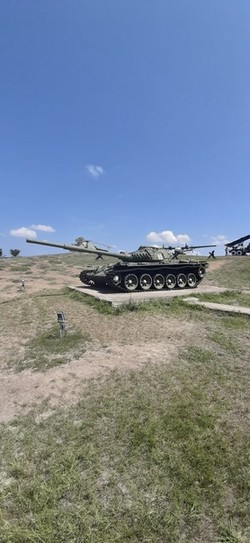 Танк Т-72. Музей Военная горка. г. Темрюк, Краснодарский край