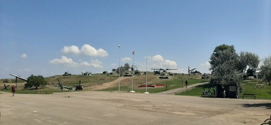 Музей боевой техники Военная горка. г. Темрюк, Краснодарский край