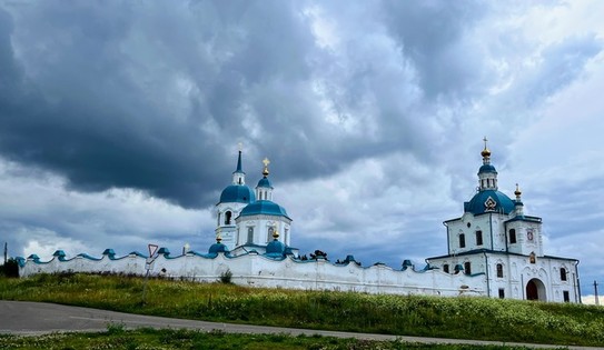 Мужской монастырь города Енисейск