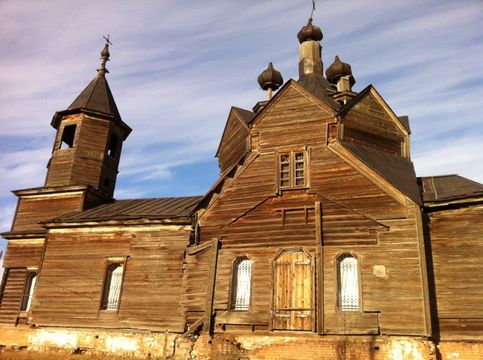 Д. Барабаново. Церковь построеннная 156 лет назад