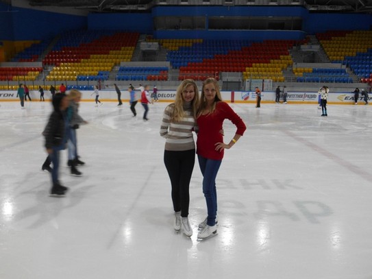 Красноярск, ледовый дворец Арена-Север. 18 января 2014 года