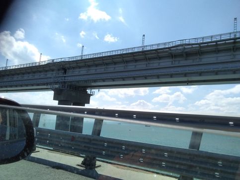 Крымский мост железнодорожный