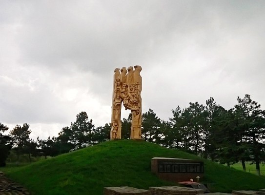 Памятник сожженным заживо в ВОВ