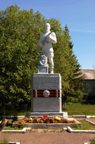 Памятник в поселке Тополя 30. 05. 2014г