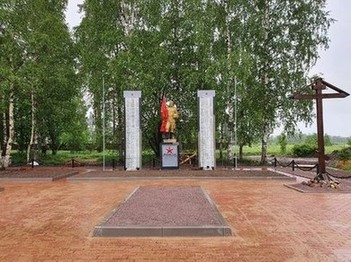 Братское воинское захоронение, пос. Елизаветино, Гатчинский район, Ленинградская область