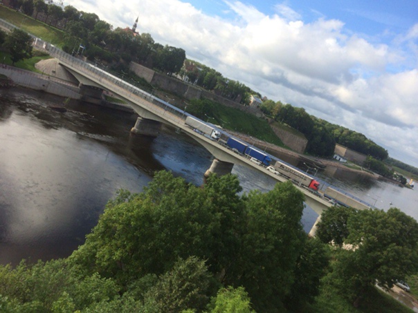Мост, соединяющий Россию и Эстонию