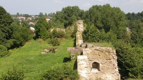 Ивангород: руины башни