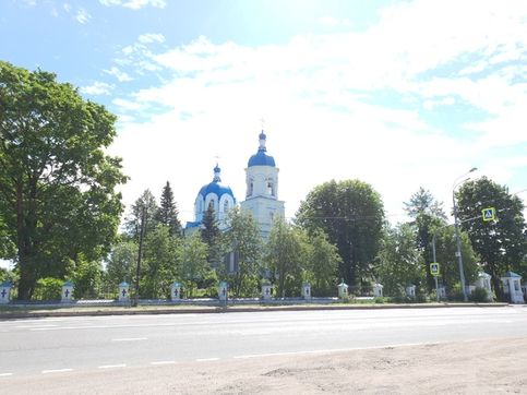 Крестовоздвиженская церковь, д. Ополье, Кингисеппский район, Ленинградская область