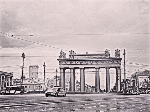 Московские ворота. Фотозарисовка. 07. 09. 2015г