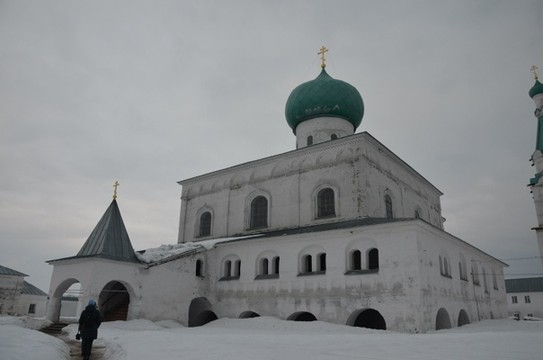 Александро-Свирский монастырь - Троцкий собор 17 век