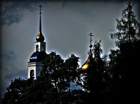 Череменецкий монастырь 31 мая 2015 года в день Святой Троицы.