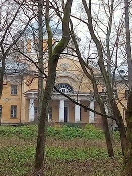 Парголово Шуваловский парк. Малый дворец 1850-х г. Арх. Г. Ю. Боссе