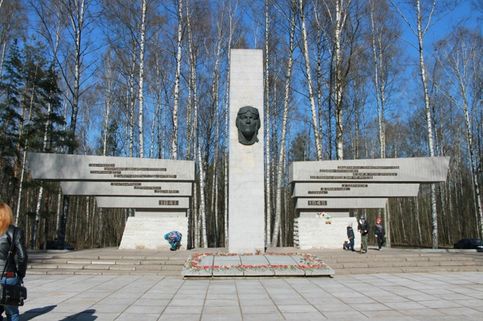Памятник летчикам, во время ВОВ на месте Сосновского парка был аэродром. Никто не забыт, ничто не забыто!