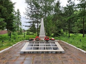 Мемориал ВОВ, д. Выскатка, Сланцевский район, Ленинградская область