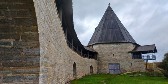 Крепость Старая Ладога. Стрелочная башня