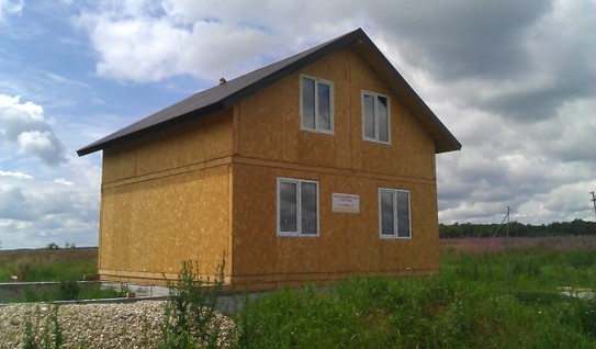 2012 год. Дом построен в мае - июне