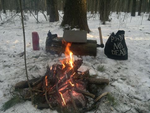 Отдых туриста в зимний период!