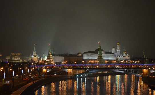 Кремль. Вид с Патриаршего моста