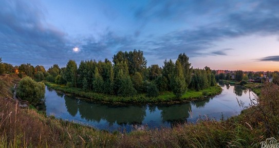 Река Клязьма в районе Яковлево, Химкинского округа