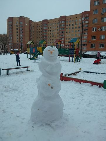 Снеговики, Зима 2016, январь,
