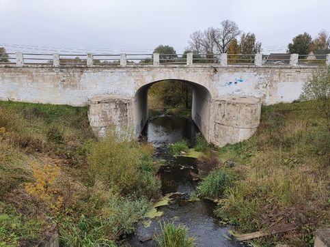Мост через реку Вязмка, Можайское шоссе, р. п. Большие Вязмы, Одинцовский район