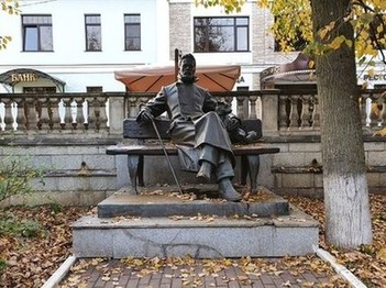 Памятник А. П. Чехову, улица Московская, Звенигород