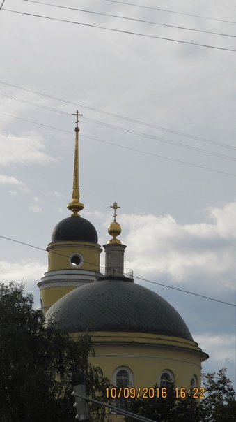 Храм, где венчался А. С. Пушкин (Никитский бульвар)
