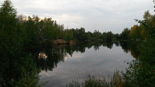 Озеро на Лесной