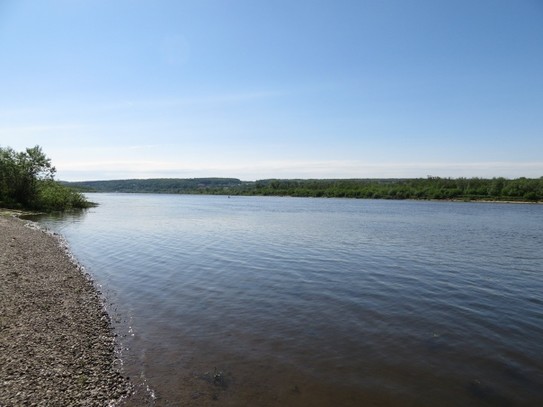 Река Ока под Серпуховом