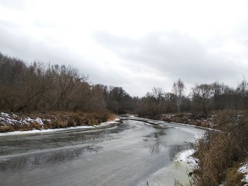 Декабрь, уже река замрзла, а снега вс нет...(19)