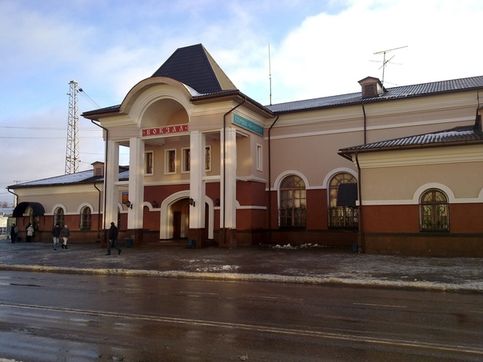 Ж/д вокзал Сергиева Посада (ноябрь 2011)