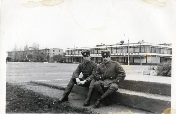 Центральная площадь военного городка Ногинск-9