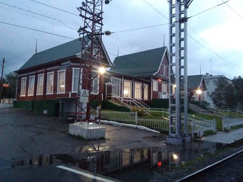 Станция Кандалакша, Мурманская область, 19 августа 2021 года