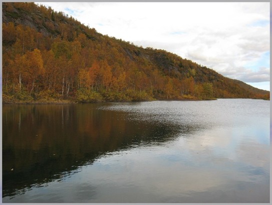 Осень на Долгом озере