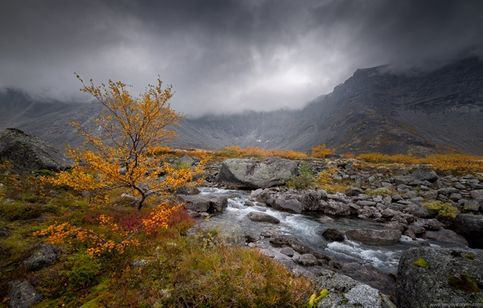 Осень в долине реки Малая Белая