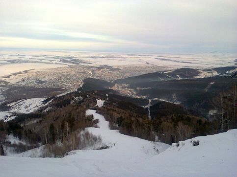 Вид с горы Церковка на Белокуриху