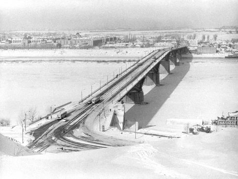 Канавинский мост. 1968 год
