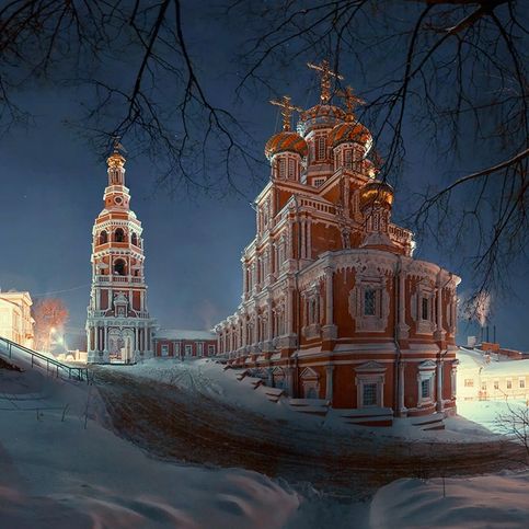 Строгановская церковь, ул. Рождественская