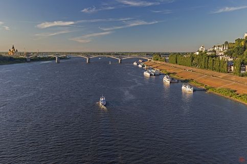 Нижний Новгород. Вид на Канавинский мост
