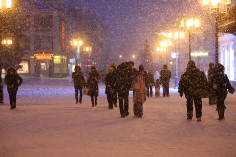 Нижний Новгород. Снегопад. 03. 01. 2016