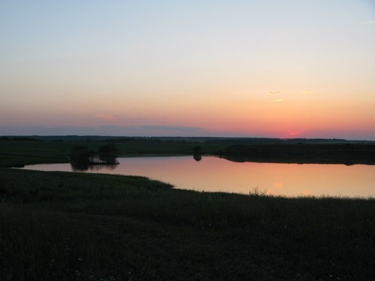 Озеро Бездонное близ села Толба