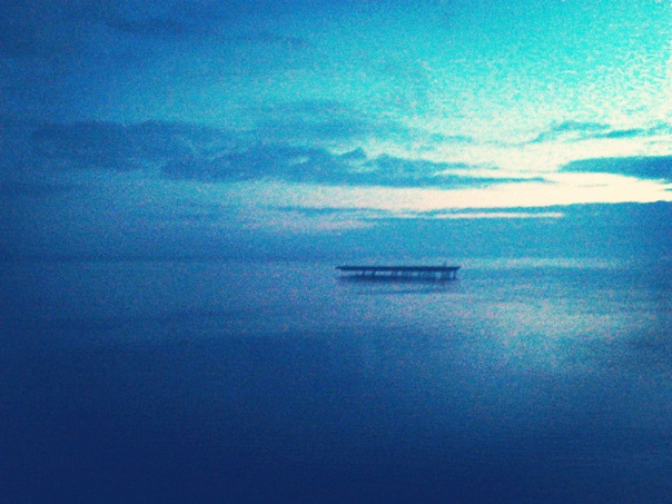 Горьковское море утром